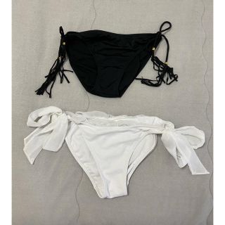 グレイル(GRL)の【aymam様専用】水着＊ビキニ＊ボトムのみ白黒セット(水着)