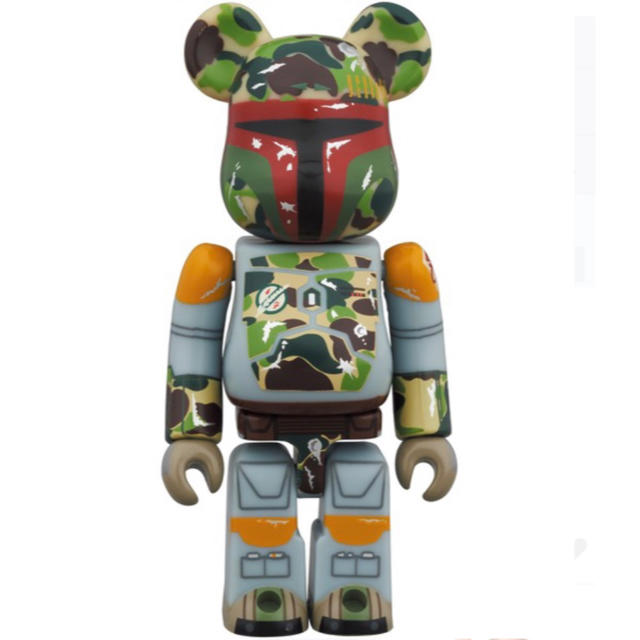 MEDICOM TOY(メディコムトイ)のBE@RBRICK BAPE®️ BOBA FETT 100% 400% ape エンタメ/ホビーのフィギュア(その他)の商品写真