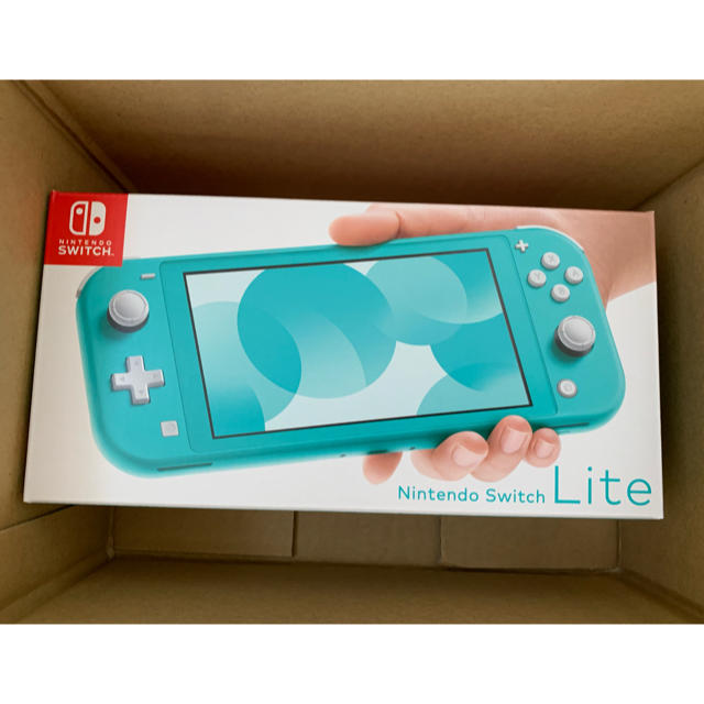 Nintendo Switch(ニンテンドースイッチ)のNintendo Switch LITE ターコイズ エンタメ/ホビーのゲームソフト/ゲーム機本体(携帯用ゲーム機本体)の商品写真