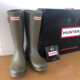 ハンター(HUNTER)のお洒落アイテム！ レインブーツ HUNTER ハンター 長靴 20cm(長靴/レインシューズ)