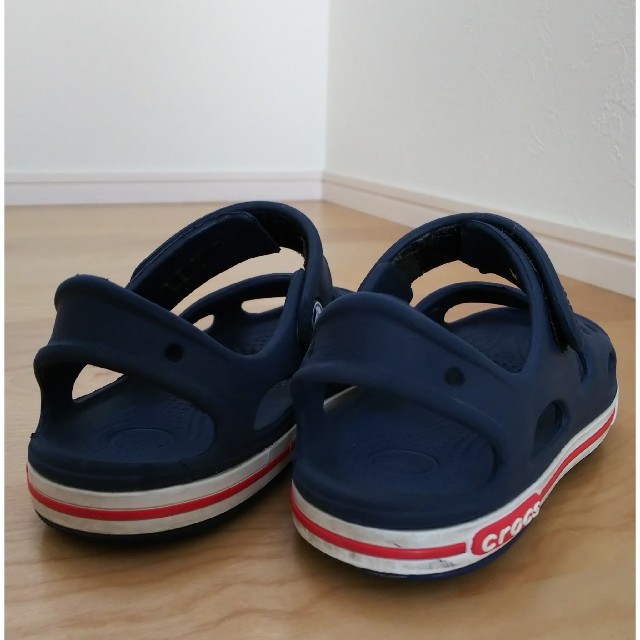 crocs(クロックス)のUSED☆クロックス キッズ サンダル C9 16.5cm キッズ/ベビー/マタニティのキッズ靴/シューズ(15cm~)(サンダル)の商品写真