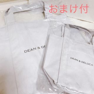 ディーンアンドデルーカ(DEAN & DELUCA)のおまけ付！DEAN ＆ DELUCA トートバッグ　Ｓ．Ｌセット(トートバッグ)