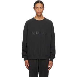 フィアオブゴッド(FEAR OF GOD)のESSENTIALS ブラック プルオーバー スウェット(スウェット)