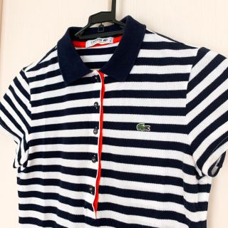 ラコステ(LACOSTE)のお値下げ★ラコステ ボーダー ワンピース(ひざ丈ワンピース)