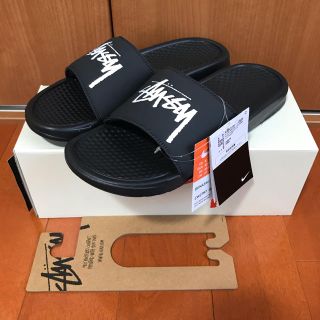 ナイキ(NIKE)のStussy NIKE SLIDE SANDALS べナッシ ステューシー(サンダル)