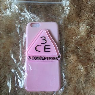 スリーシーイー(3ce)の☆3ce☆6s鏡付きスマホケース　週末お値下げ^_^(iPhoneケース)