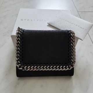 ステラマッカートニー(Stella McCartney)のステラマッカートニー　ミニ財布　黒×シルバー(財布)