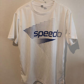 スピード(SPEEDO)のスピード SPEED Tシャツ 白 ホワイト L 速乾(マリン/スイミング)