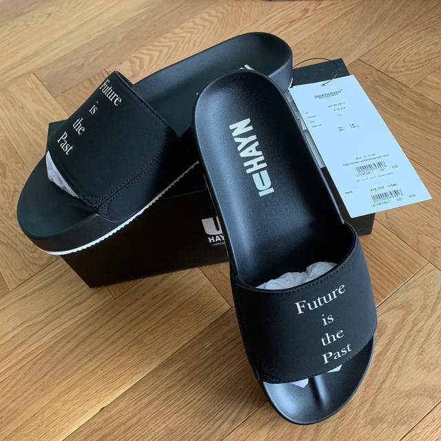 UNDERCOVER(アンダーカバー)の新品 20SS UNDERCOVER × HAYN サンダル XL 黒 メンズの靴/シューズ(サンダル)の商品写真