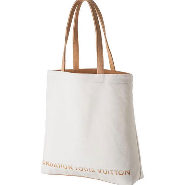 LOUISVUITTON【新品未使用】入手困難 パリ限定 ルイヴィトン美術館 トートバッグ ホワイト