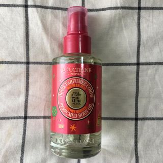 ロクシタン(L'OCCITANE)の【【最終値下げ】ロクシタン　フェスティブガーデン　シアオイル　1度使用(ボディオイル)