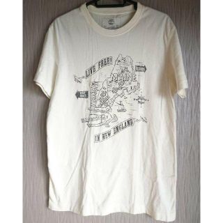 ティンバーランド(Timberland)のティンバーランド(S)オーガニックコットンＴシャツ オフホワイト (Tシャツ/カットソー(半袖/袖なし))