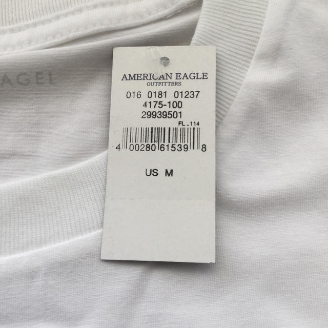 American Eagle(アメリカンイーグル)の【未使用】アメリカンイーグル　Tシャツ（M） メンズのトップス(Tシャツ/カットソー(半袖/袖なし))の商品写真