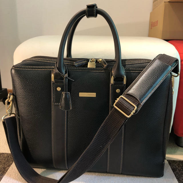 BROOKS BROTHERS leather bag