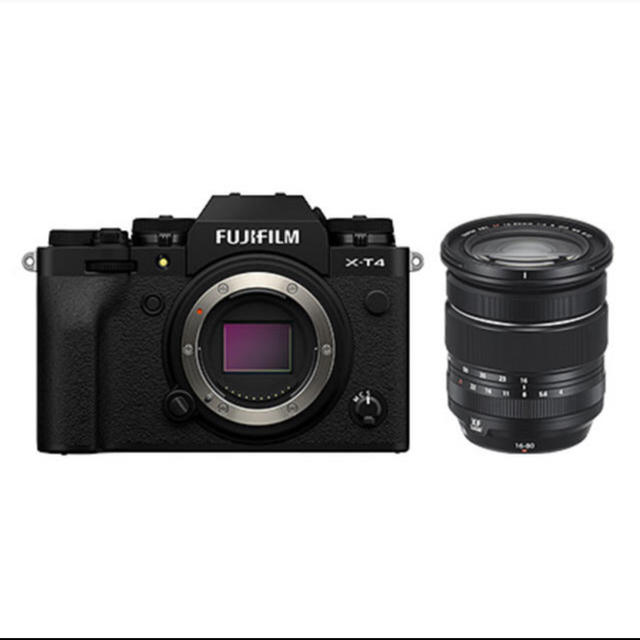 スマホ/家電/カメラ富士フイルム　FUJIFILM X-T4 レンズキット　ブラック新品未開封