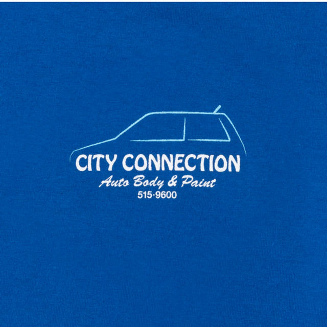 ON AIR kyne City Connection Tee (Blue) メンズのトップス(Tシャツ/カットソー(半袖/袖なし))の商品写真