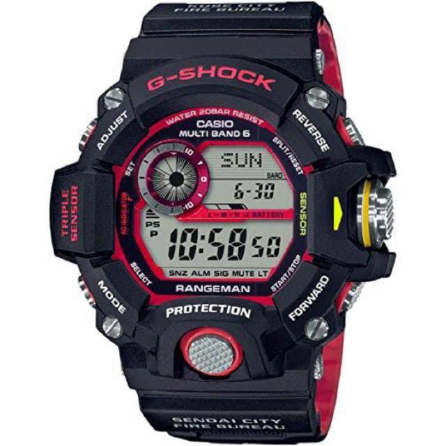 メンズG-SHOCK GW-9400NFST-1AJR 緊急消防援助隊