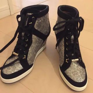 ジミーチュウ(JIMMY CHOO)のジミーチュウ・インヒールスニーカー・38(スニーカー)