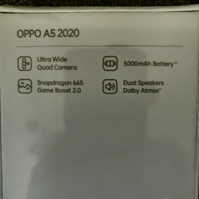 バッテリー ANDROID - OPPO A5 2020 64GB グリーン 新品未開封 SIMフリーの通販 by らくまさん's shop|アンドロイドならラクマ サイズ