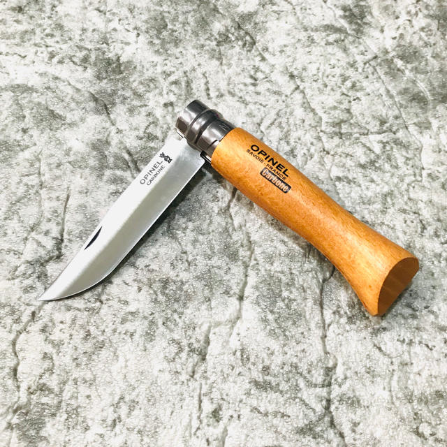 OPINEL(オピネル)のオピネル No9 カーボンスチールナイフ スポーツ/アウトドアのアウトドア(調理器具)の商品写真