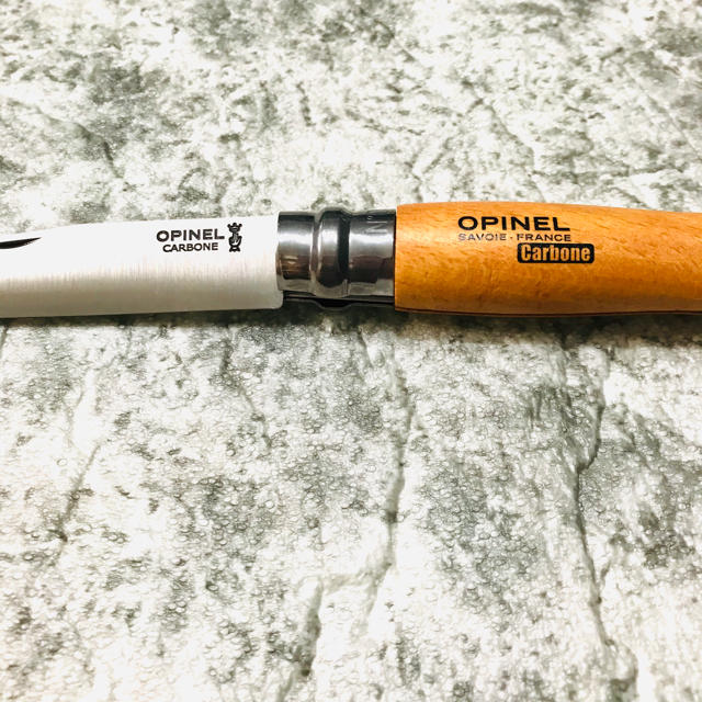 OPINEL(オピネル)のオピネル No9 カーボンスチールナイフ スポーツ/アウトドアのアウトドア(調理器具)の商品写真