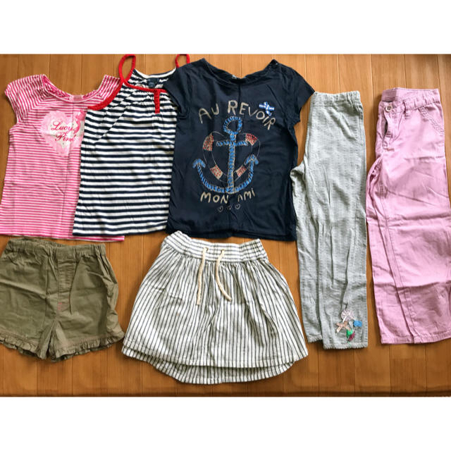 GAP Kids(ギャップキッズ)の夏服　女の子まとめ売り 140cm   キッズ/ベビー/マタニティのキッズ服女の子用(90cm~)(Tシャツ/カットソー)の商品写真