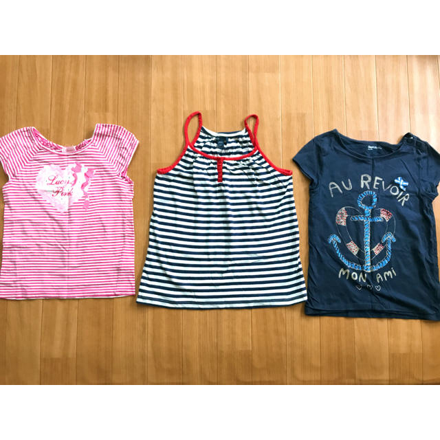 GAP Kids(ギャップキッズ)の夏服　女の子まとめ売り 140cm   キッズ/ベビー/マタニティのキッズ服女の子用(90cm~)(Tシャツ/カットソー)の商品写真