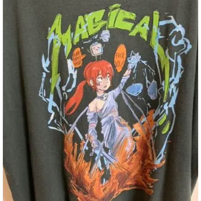 美品 キャピタル EK-733 天竺 バンダナ HUGE-T Tシャツ 白 3