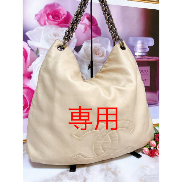 専用シャネル【正規品】美品 デカココ ラムスキン バッグ | フリマアプリ ラクマ