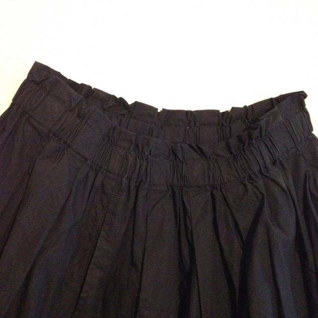 MUJI (無印良品)(ムジルシリョウヒン)のギャザースカート レディースのスカート(ひざ丈スカート)の商品写真