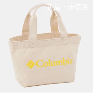 コロンビア(Columbia)の【新品未使用】Columbia コロンビア　ミニトートバック　イエロー(トートバッグ)