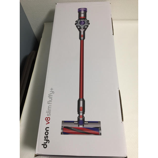 Dyson(ダイソン)の【新品】Dyson V8 Slim Fluffy+ スマホ/家電/カメラの生活家電(掃除機)の商品写真