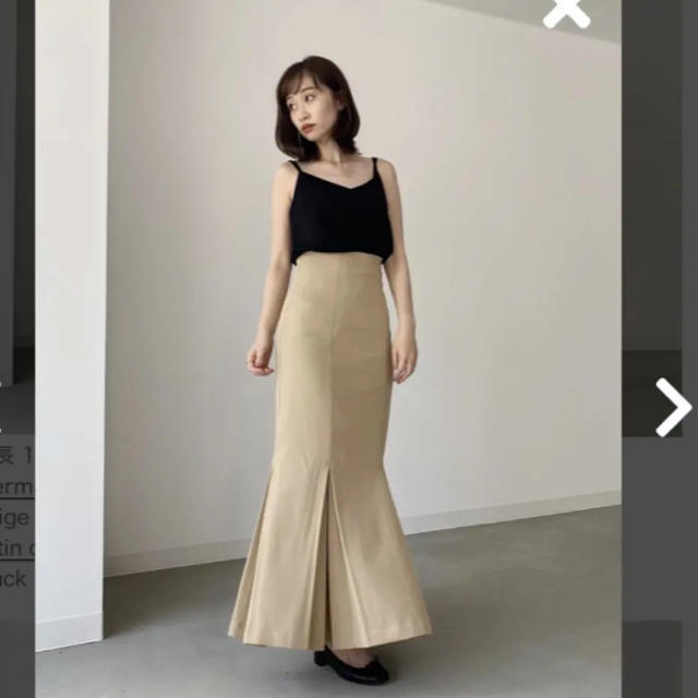 TODAYFUL(トゥデイフル)のlouren mermaid pleats skirt 新品未使用 レディースのスカート(ロングスカート)の商品写真