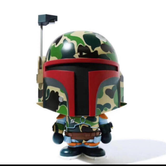 A BATHING APE(アベイシングエイプ)のSTAR WARS X BABY MILO® ABC CAMO BOBA  エンタメ/ホビーのフィギュア(その他)の商品写真