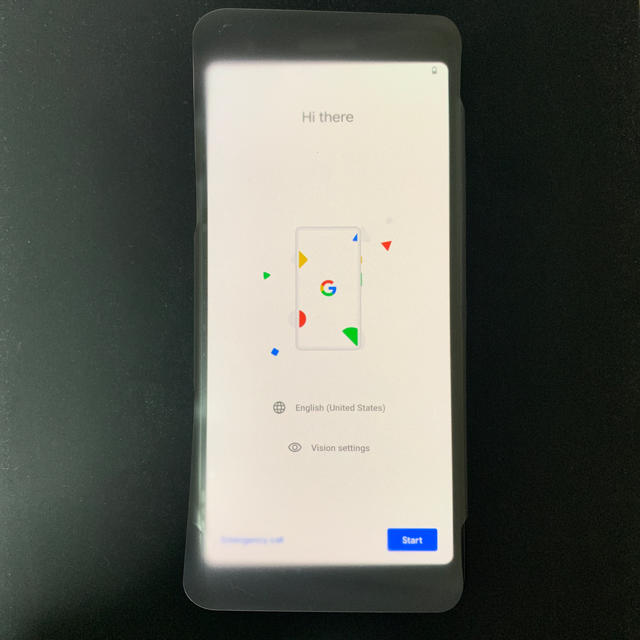 Google pixel 3a (just black)simロック解除