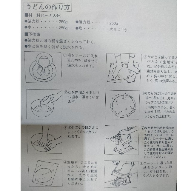 うどん.製麺機　燕三条　パール金属 インテリア/住まい/日用品のキッチン/食器(調理道具/製菓道具)の商品写真