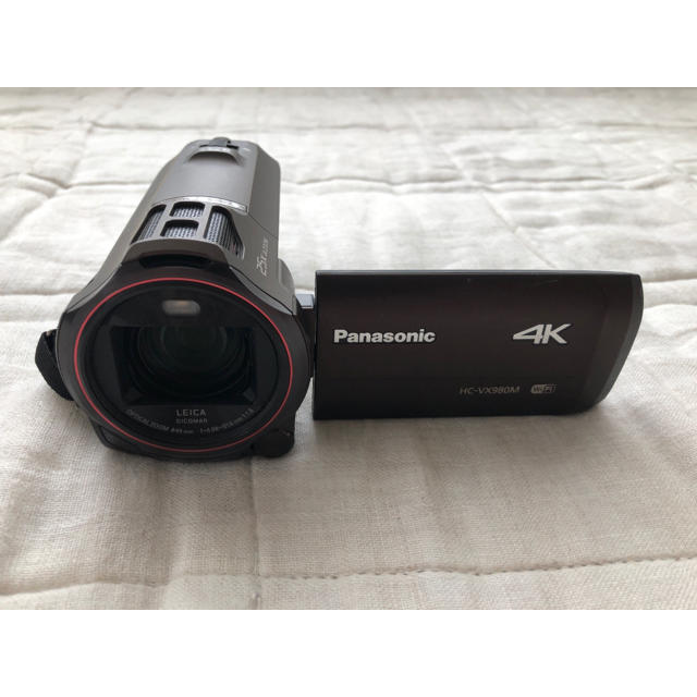 【再値下げ】Panasonic 4Kビデオカメラ HC-VX980Mスマホ/家電/カメラ