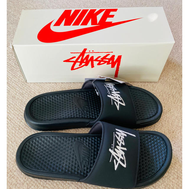 STUSSY(ステューシー)のSTÜSSY ステューシー NIKE ナイキ SLIDE サンダル 28cm メンズの靴/シューズ(サンダル)の商品写真