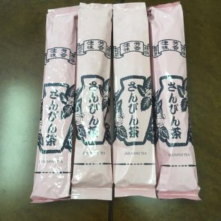 煌茶園　さんぴん茶ジャスミンティー　120g4つセット　賞味期限来年の6月と7月(茶)