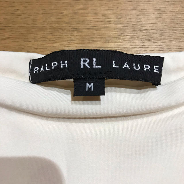 Ralph Lauren(ラルフローレン)のミュール様専用　ラルフローレン　ノースリーブトップス　オフホワイト系　美品 レディースのトップス(タンクトップ)の商品写真