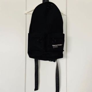 オフホワイト(OFF-WHITE)のOff-White industrial バックパックブラック(バッグパック/リュック)