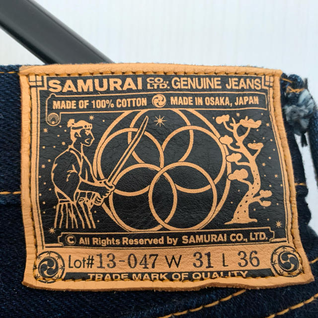 SAMURAI JEANS(サムライジーンズ)のサムライジーンズ.五輪書武蔵モデル.S634GX.31インチ メンズのパンツ(デニム/ジーンズ)の商品写真