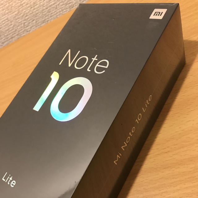 ANDROID(アンドロイド)の【新品未開封】Xiaomi Mi Note 10 Lite スマホ/家電/カメラのスマートフォン/携帯電話(スマートフォン本体)の商品写真