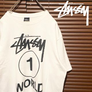 ステューシー(STUSSY)のステューシー　ビッグロゴ　デザインTシャツ(Tシャツ/カットソー(半袖/袖なし))