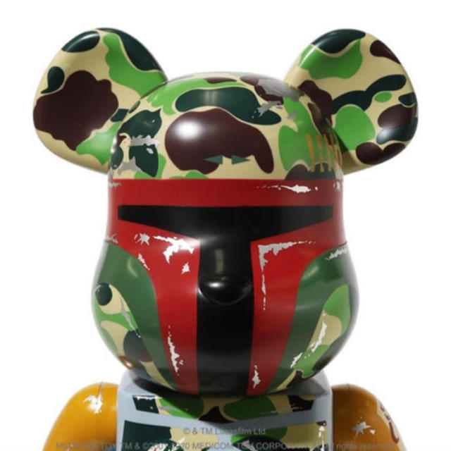 A BATHING APE(アベイシングエイプ)のSTAR WARS X BAPE ABC CAMO BOBA FETT エンタメ/ホビーのおもちゃ/ぬいぐるみ(キャラクターグッズ)の商品写真