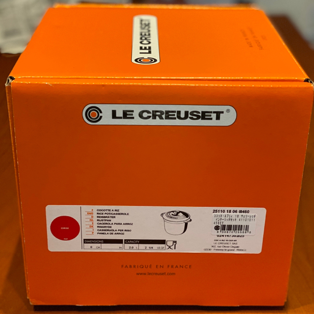 LE CREUSET(ルクルーゼ)のルクルーゼ ココット エブリィ 18 ホーロー チェリーレッド インナーリッド付 インテリア/住まい/日用品のキッチン/食器(鍋/フライパン)の商品写真