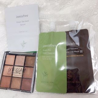 イニスフリー(Innisfree)のInnisfree イニスフリー マスク お試しセット アイシャドウ(パック/フェイスマスク)