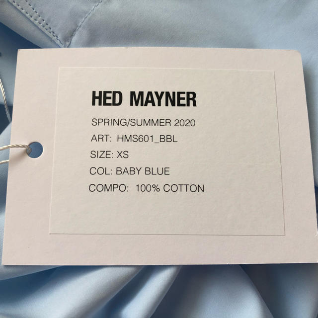 HED MAYNER - Square Buttoned Shirt