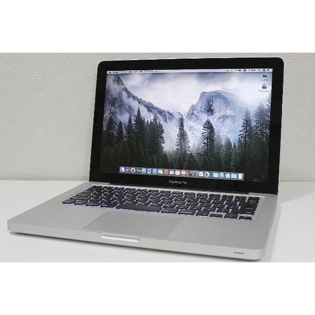 ★ダブルOS MacBookPro13 Late2011/i7/8G/SSD22回正常ACアダプタ付属