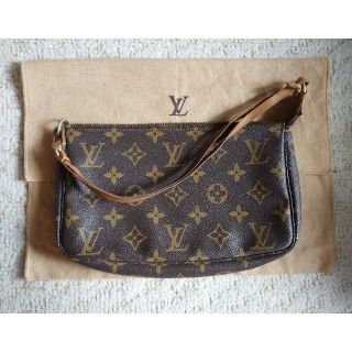 ルイヴィトン(LOUIS VUITTON)の難有り ルイ・ヴィトン アクセサリーポーチ(ハンドバッグ)